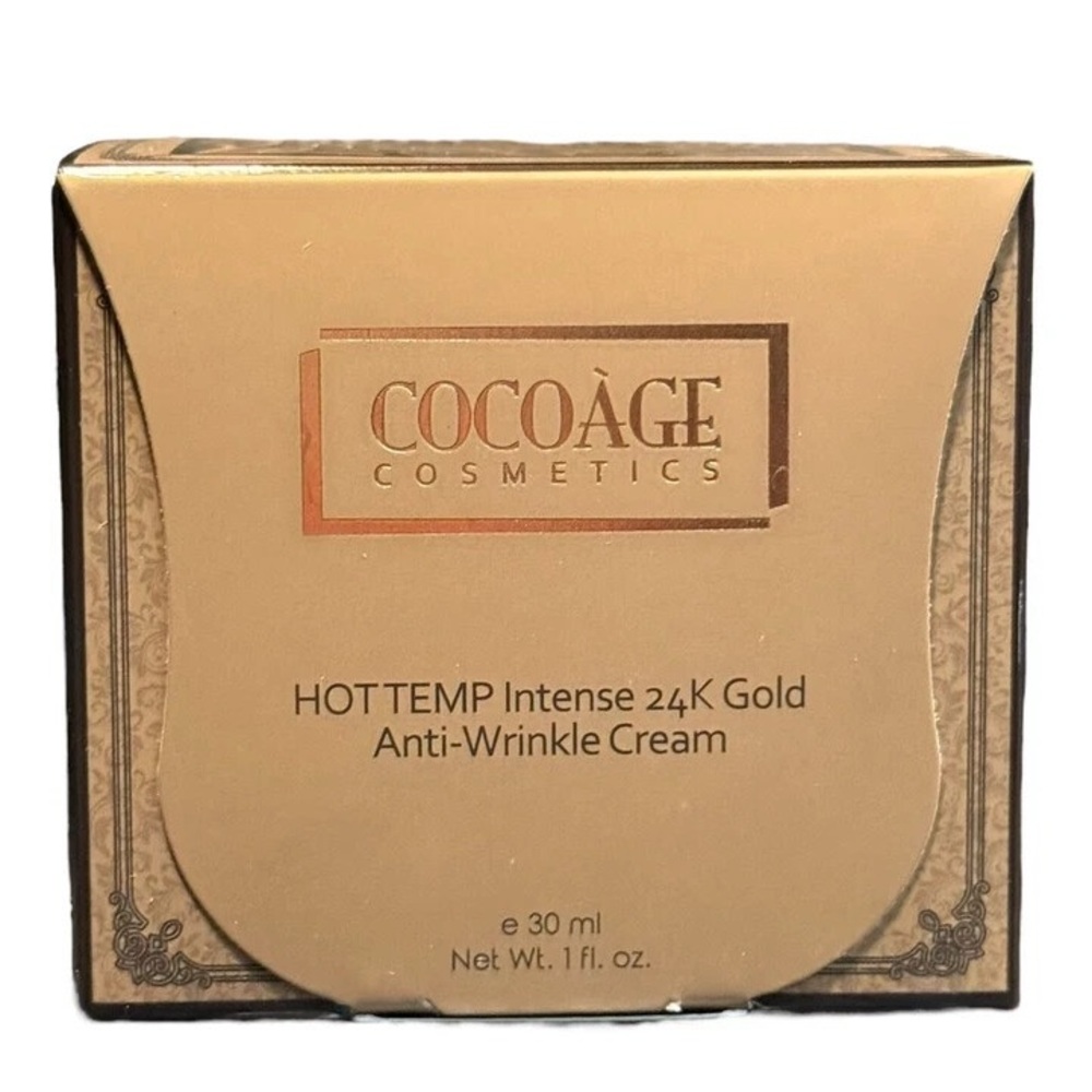 Cocoàge Hot Temp Intense 24K Gold Anti-Wrinkle Cream